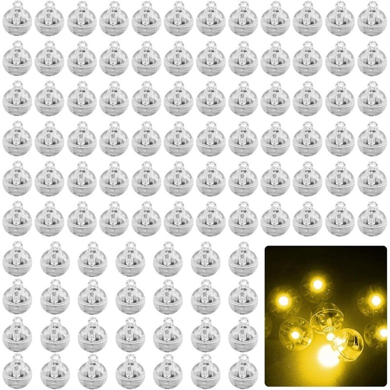 Led Balloon Light - ABLN-حزمة أضواء بالونات من 100 قطعة،