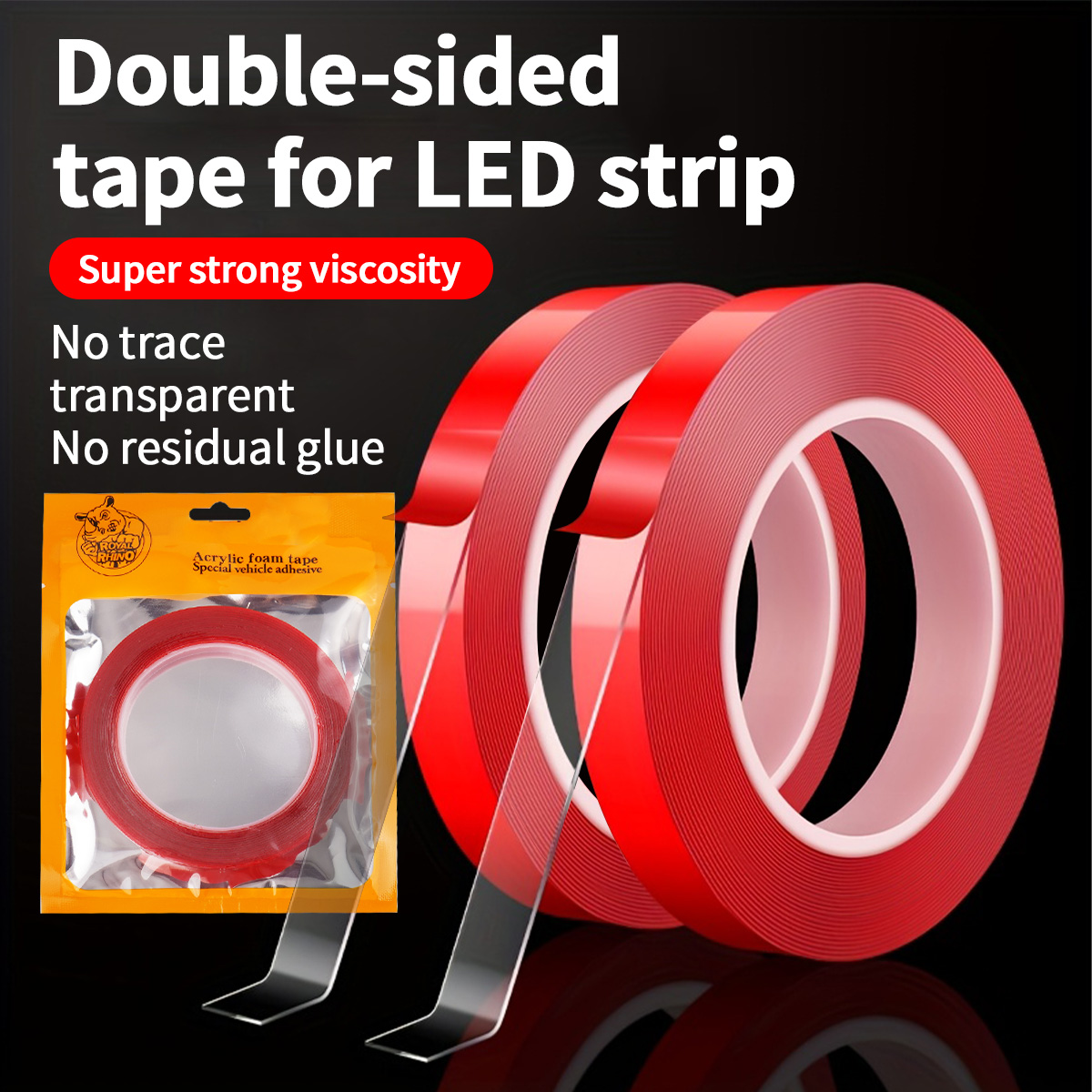 Led Balloon Light - شريط إضاءة LED لاصق، شريط نانو