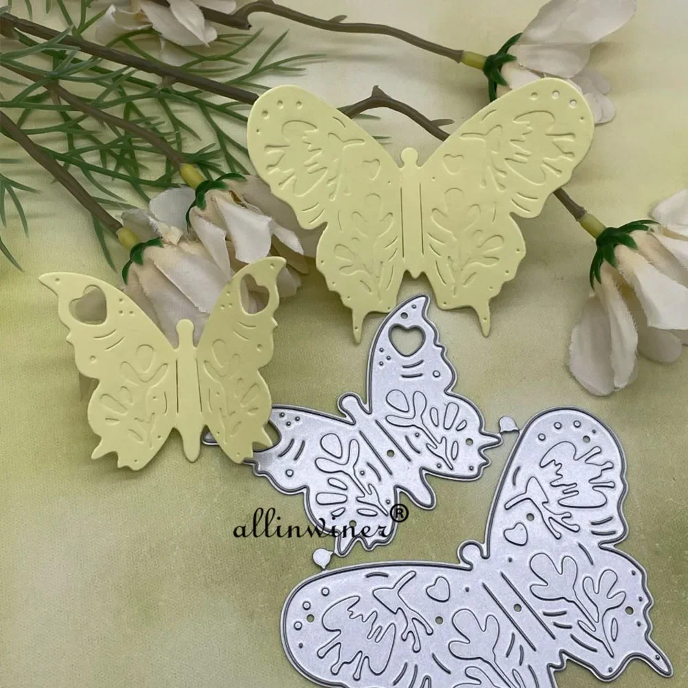 Papercraft Supply Invitation - قطع فراشة متعددة الطبقات، زينة حرفية