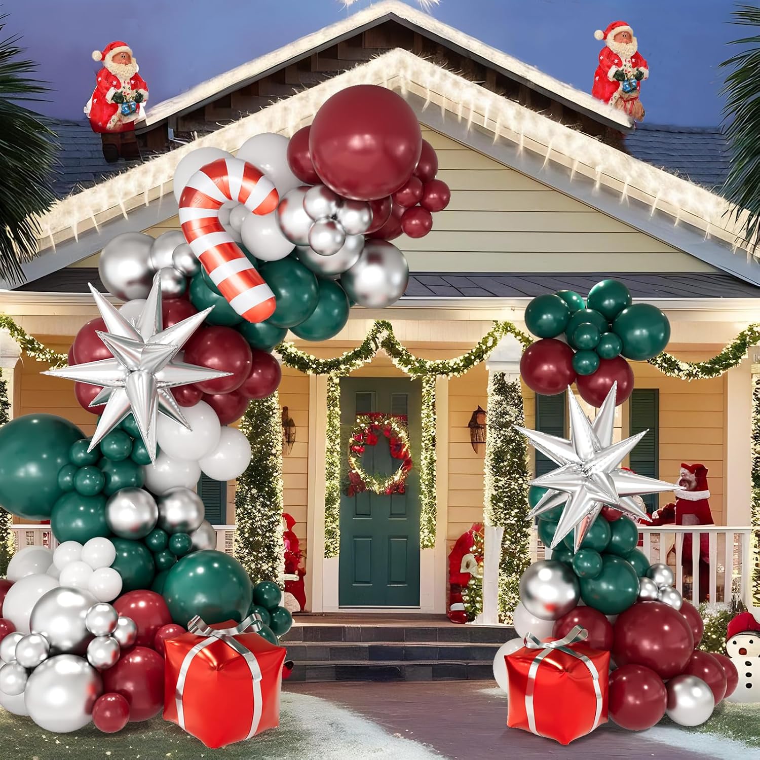 طقم أقواس بالونات عيد الميلاد  - مراجعة Balloon Arch Kit وسعره