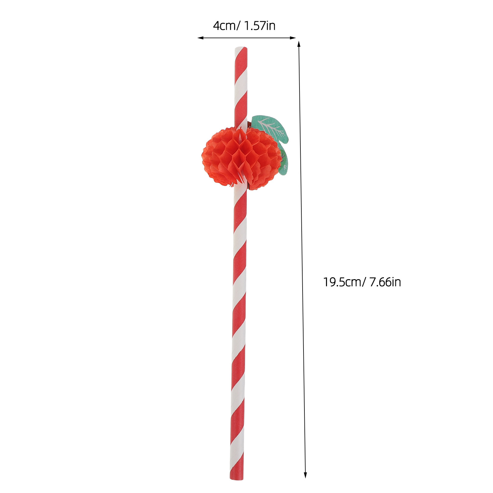 50 قطعة من مصاصات الشرب الورقي - مراجعة Paper Straw Color وسعره