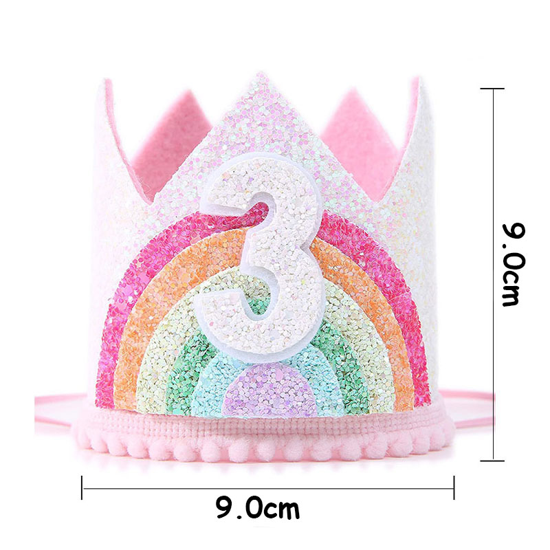 ورأى قوس قزح موضوع حفلة عيد مي - مراجعة Party Hat Cone وسعره