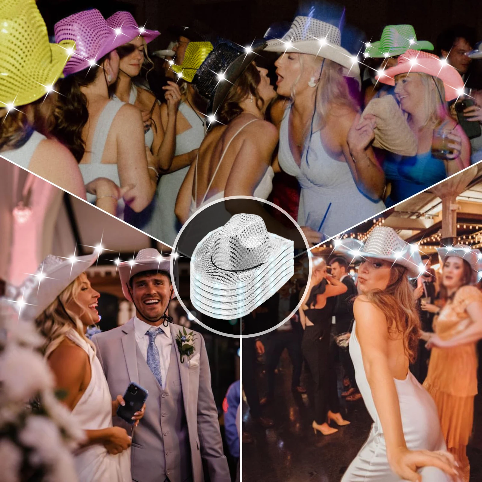 4/6/8/10/12/16 قطعة من قبعات ر - مراجعة Party Hat Cone وسعره