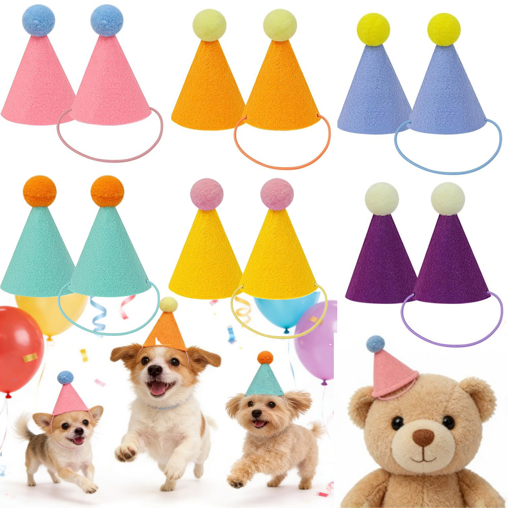 3/6 قطع قبعات حفلات ملونة صغير - مراجعة Party Hat Cone وسعره