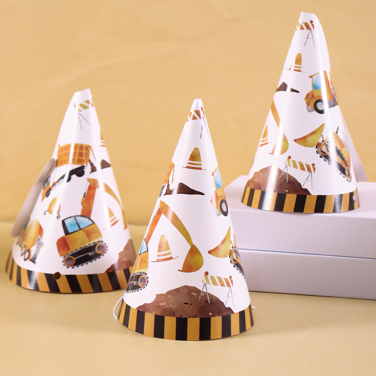 6 قطع قبعات عيد ميلاد على شكل  - مراجعة Party Hat Cone وسعره