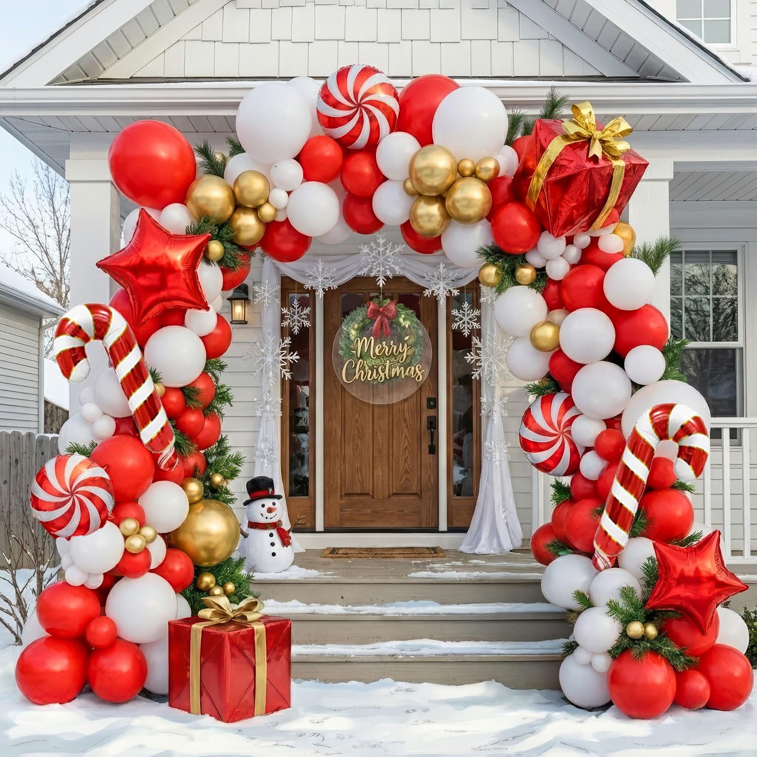 طقم أقواس بالونات عيد الميلاد  - مراجعة Balloon Arch Kit وسعره