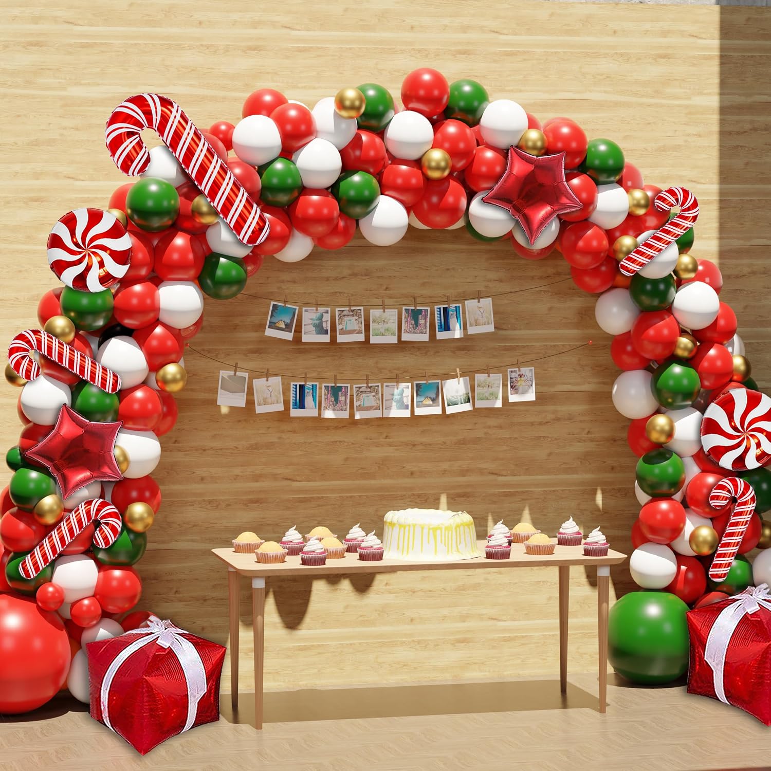 طقم أقواس بالونات عيد الميلاد، - مراجعة Balloon Arch Kit وسعره