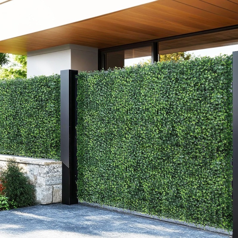1/3/6 قطع من النباتات الاصطناع - مراجعة Flower Wall Panel وسعره