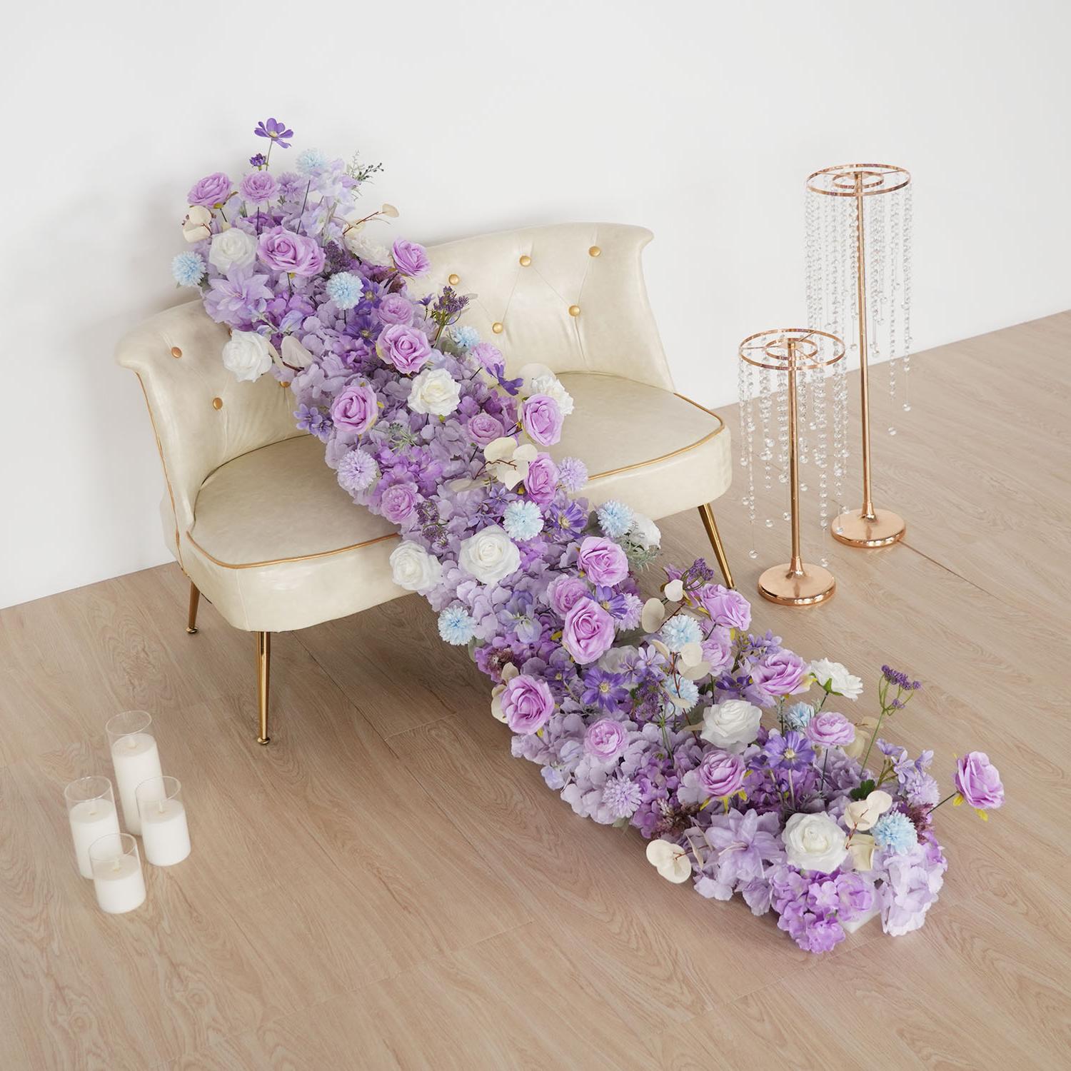 Uflower 1 متر/2 متر وردي وردي  - مراجعة Flower Wall Panel وسعره