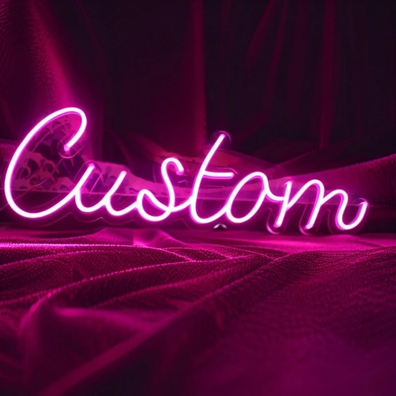 علامة نيون اسم مخصص - ضوء LED  - مراجعة Neon Sign Party وسعره
